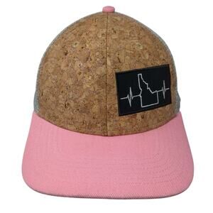 Idaho Heartbeat Snapback Trucker Hat Multi OS Adjustable The Heartbeat Brand
